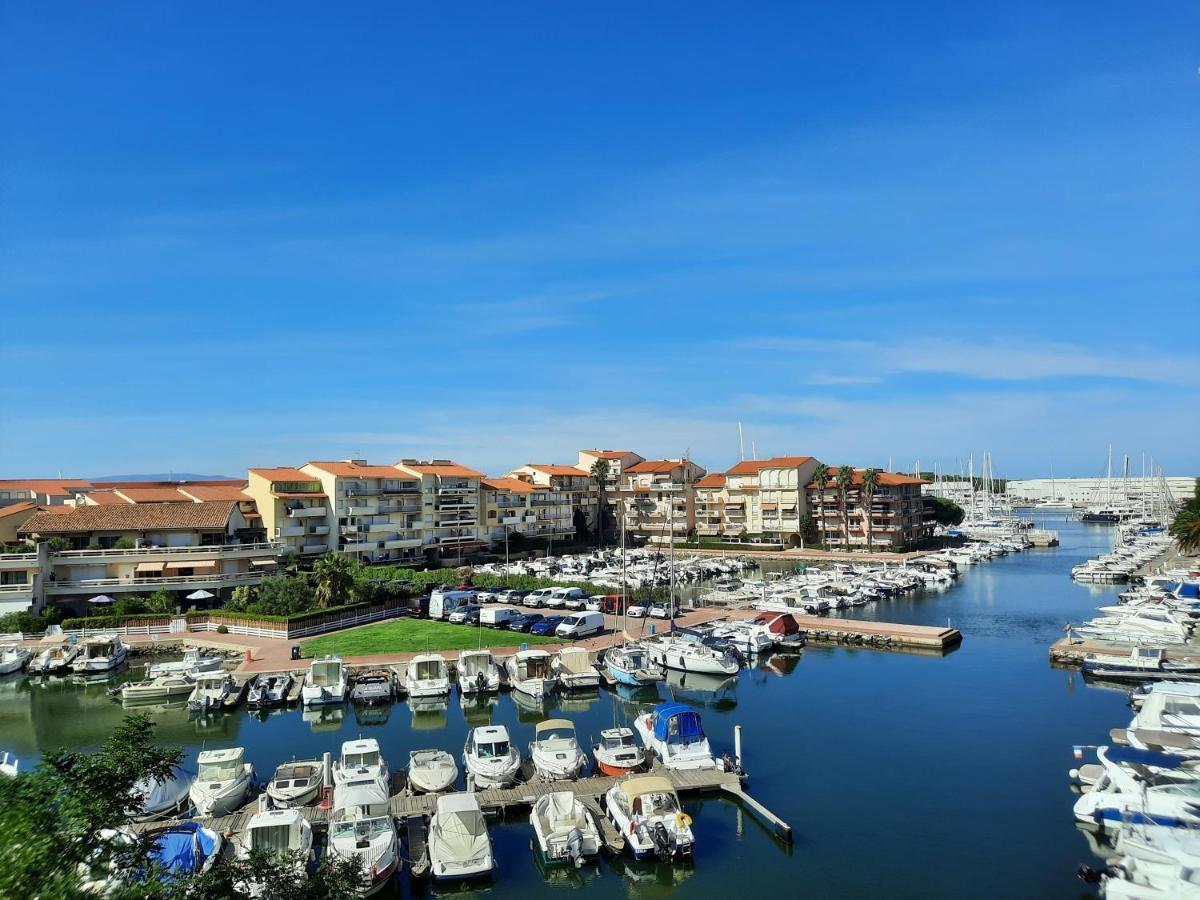 Appartement T2 Vue Mer Et Port,2 Balcons, Parking Prive 카네트 외부 사진