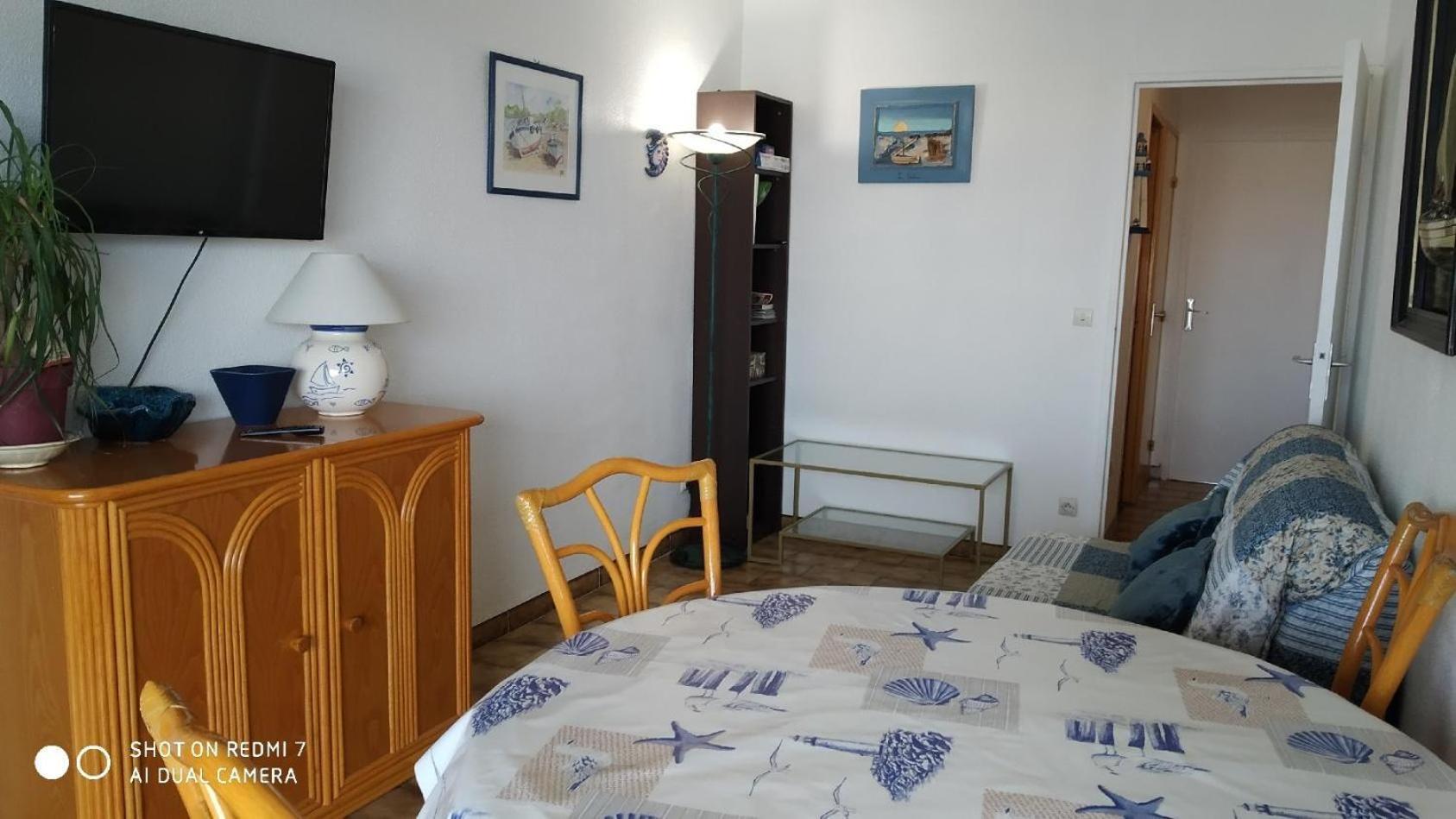 Appartement T2 Vue Mer Et Port,2 Balcons, Parking Prive 카네트 외부 사진