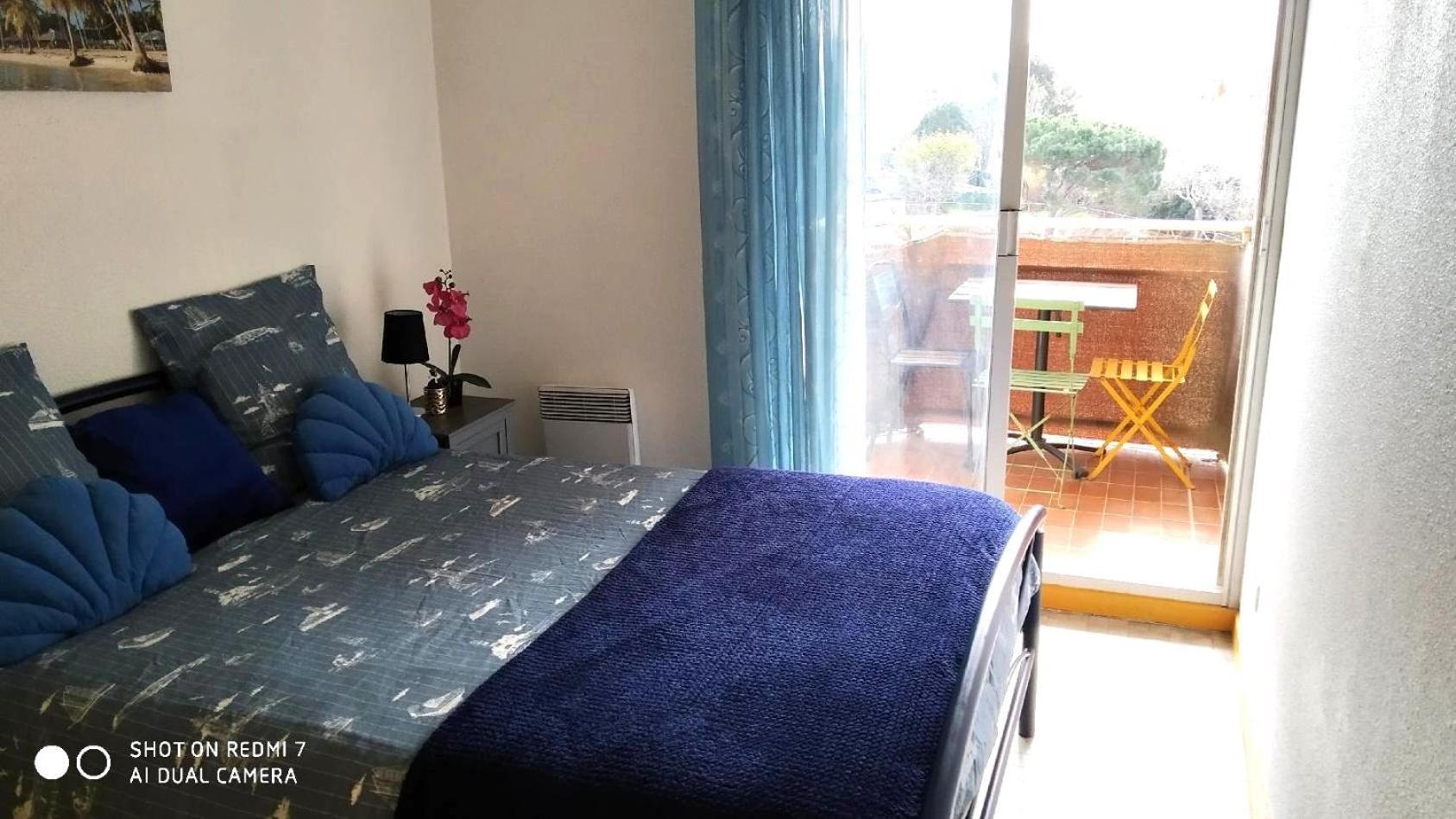 Appartement T2 Vue Mer Et Port,2 Balcons, Parking Prive 카네트 외부 사진