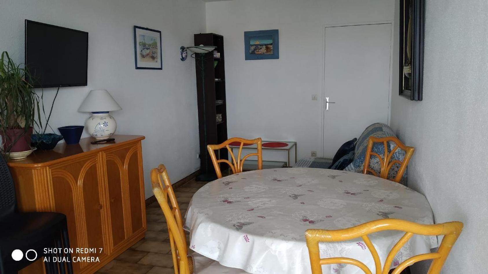 Appartement T2 Vue Mer Et Port,2 Balcons, Parking Prive 카네트 외부 사진