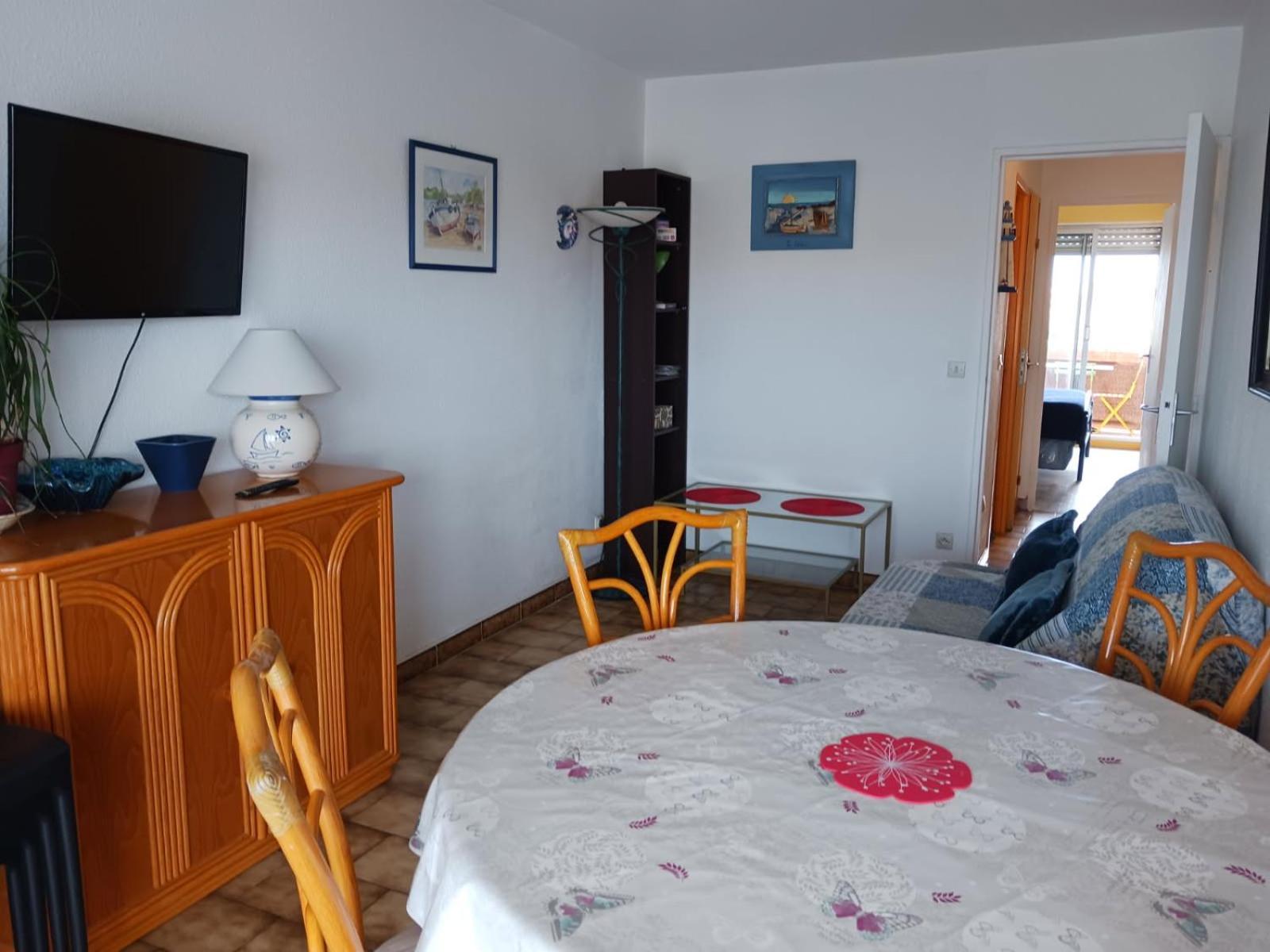 Appartement T2 Vue Mer Et Port,2 Balcons, Parking Prive 카네트 외부 사진